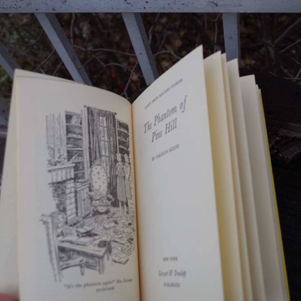 Nancy Drew Mystery Stories," The Phantom Of Pine Hill." - Picture 3 of 7